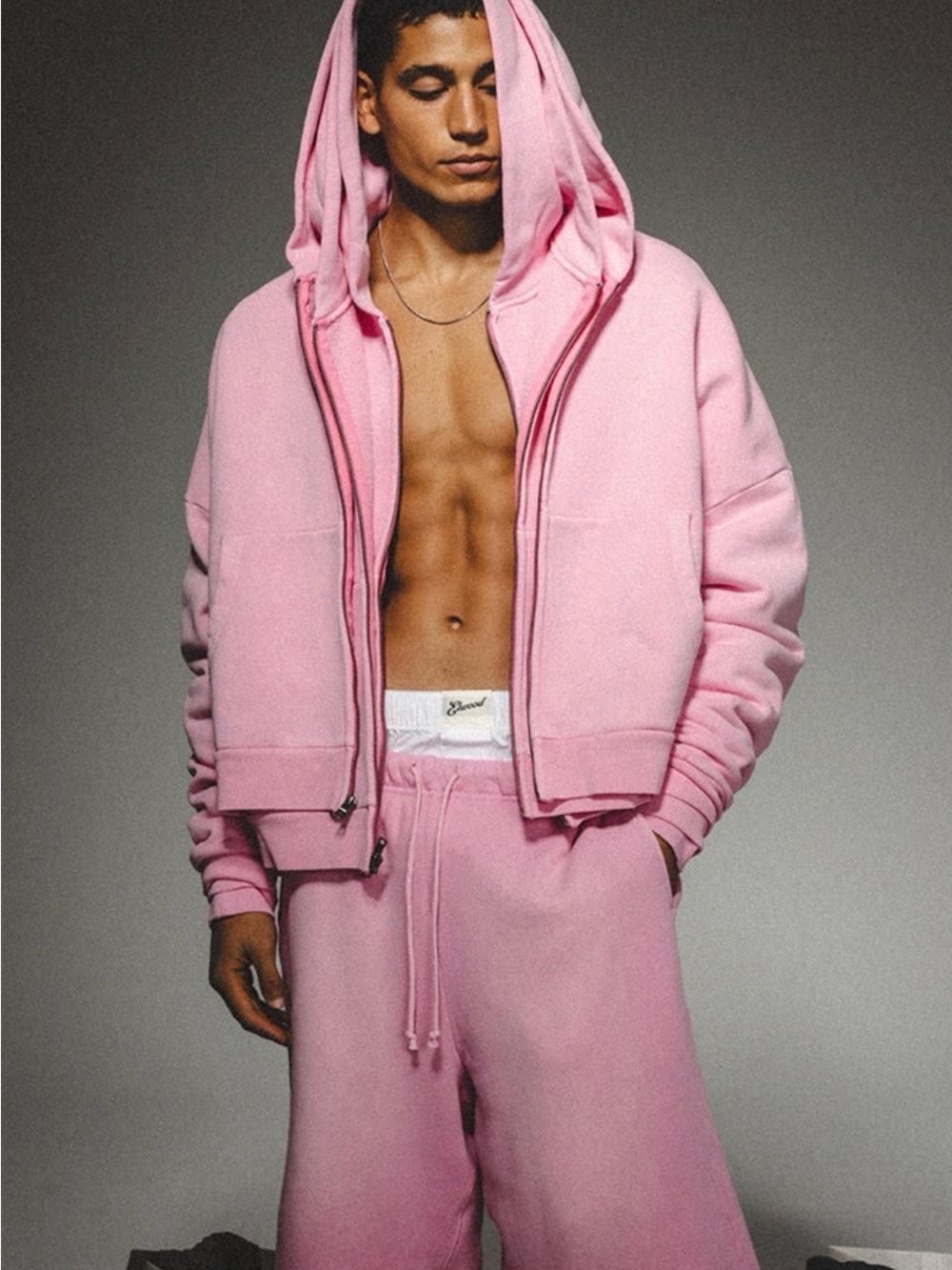 Rectangle Zip Hoodie - Picture 2 of 4